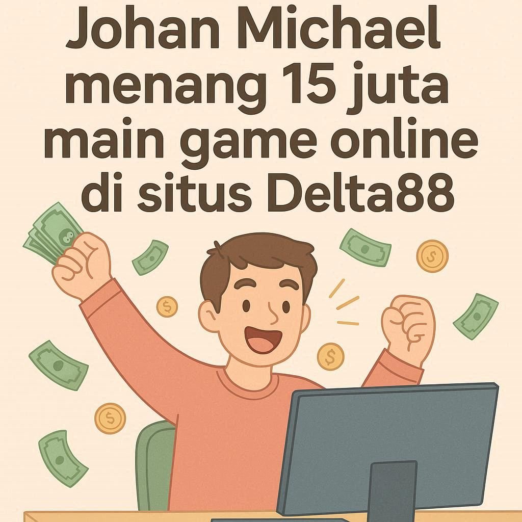 🎯 Cerita Johan Michael: Menang 15 Juta di Delta88, Bukan Ngibul Bro!