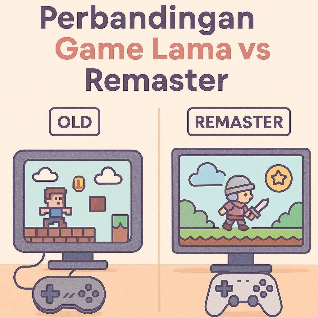 Perbandingan Game Lama vs Remaster: Worth It Nggak Sih?