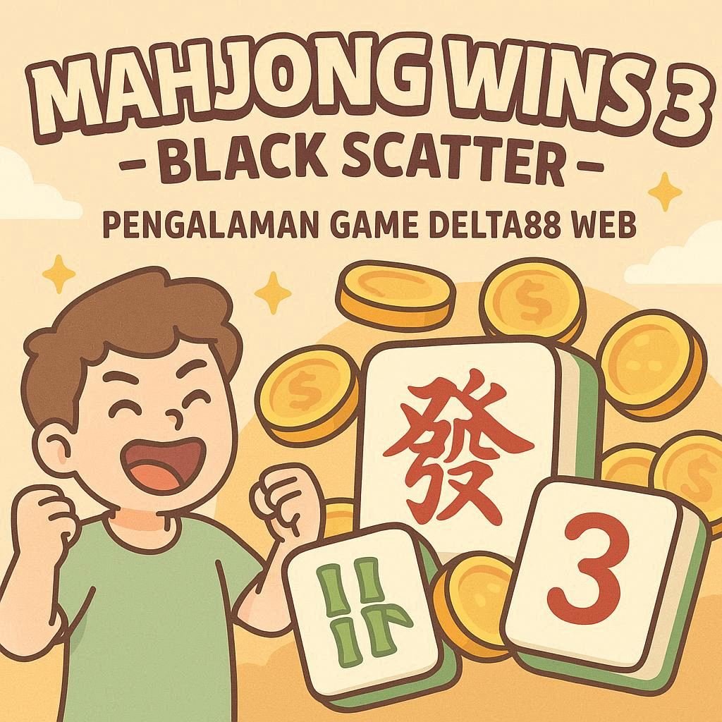 Pengalaman bermain Game Mahjong Wins 3 Black Scatter di web Delta88