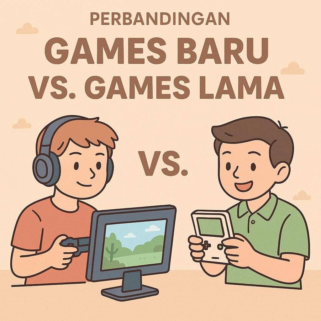 🎮 Perbandingan Game Baru vs Game Lama: Mana yang Lebih Seru Dimainin di 2025?