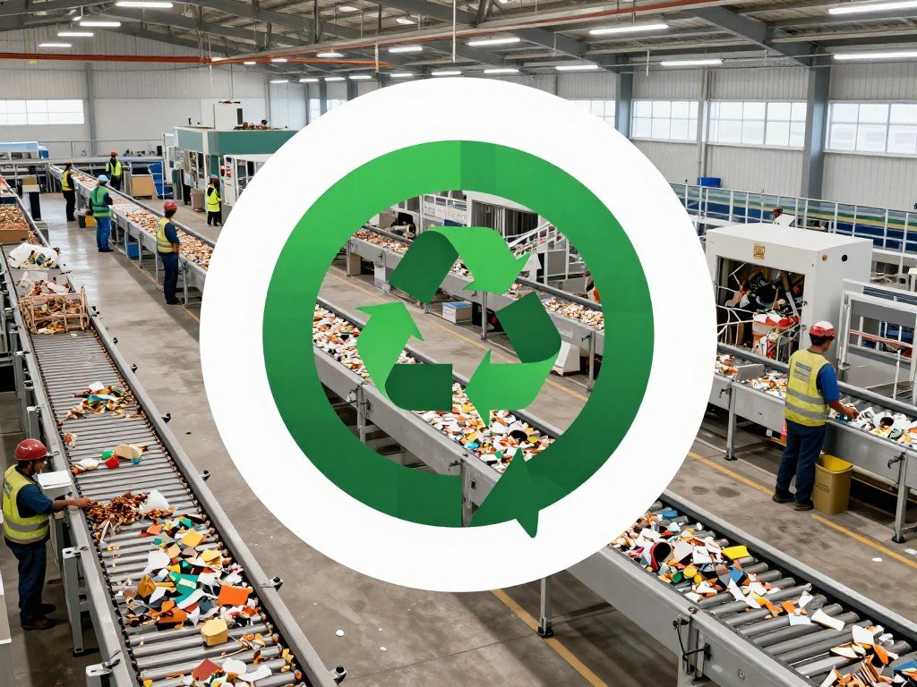 circular economy waste recycling facility
