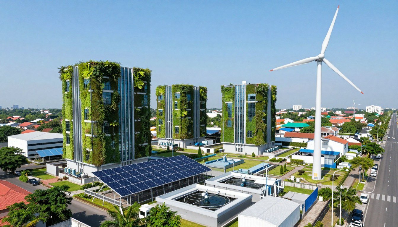 environmental technology solutions in urban setting